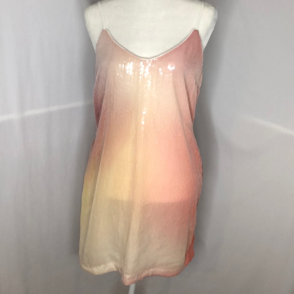 NWOT Sanctuary ombré sequin mini dress